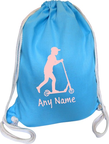 Scooter personalised aqua blue - aqua,