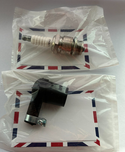 Spark plug and cap seagull - plug,