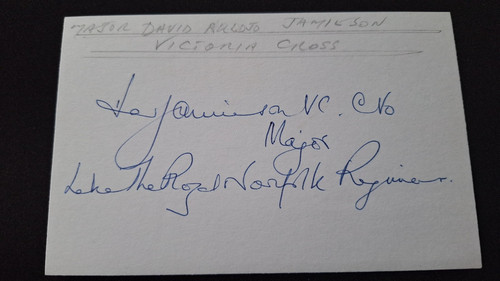 Major david jamieson - major, (