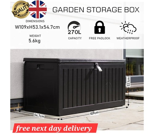 Large outdoor storage box - large,