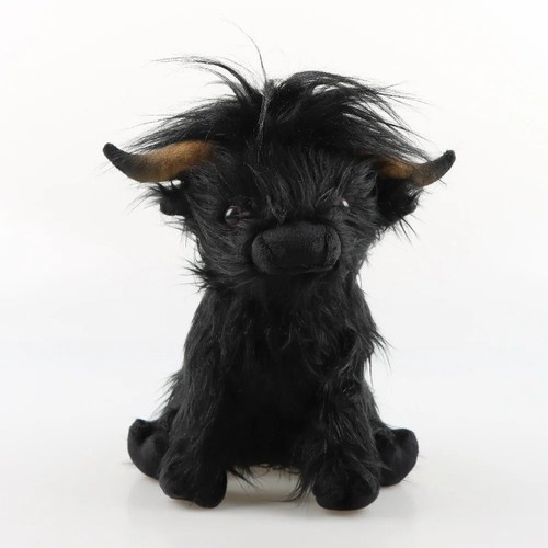 25cm highland cow plush toy - plush,