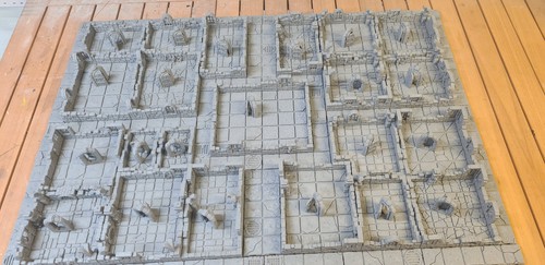 Heroquest game board - game, 3d