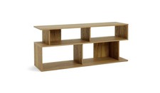 Habitat Nomad Block TV Unit Oak Modern and Functional Media Storage Unit