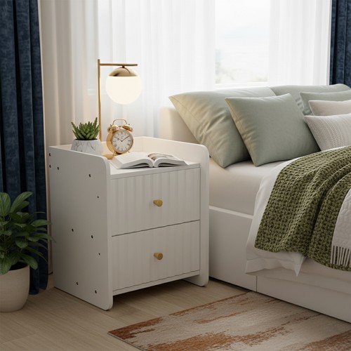 Modern wooden bedroom bedside - wooden,