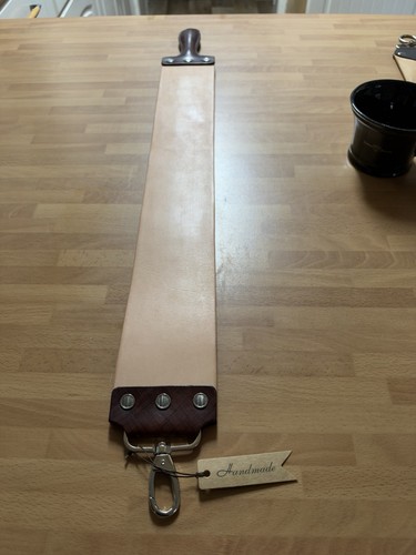 Extra wide leather - wide, strop