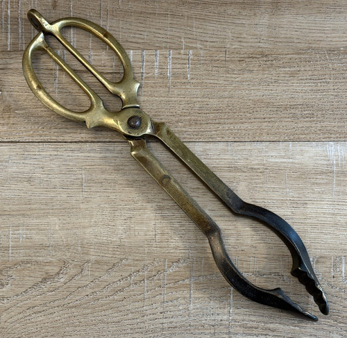 Vintage brass scissor fire - vintage,