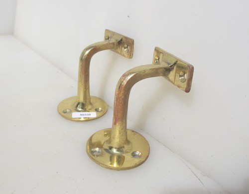 Vintage brass hand rail - hand,