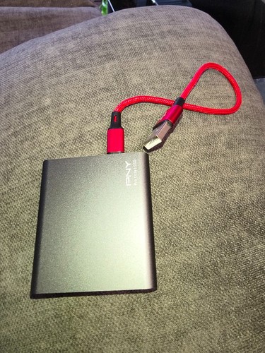 Pny pro elite - 500gb, potable