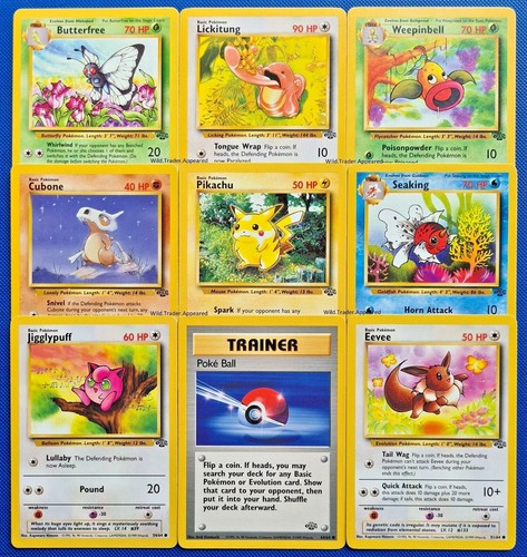 Jungle pokemon card singles - jungle,