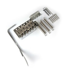 Vintage Stratocaster Tremolo Kit Vintage Full Steel Block Bridge – Chrome