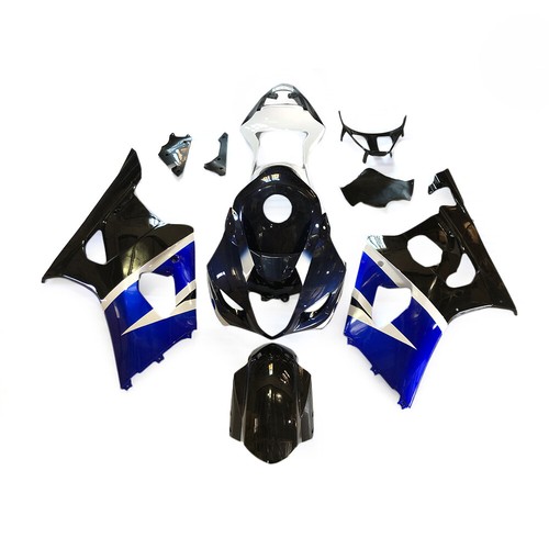 Blue plastic fairings - plastic,