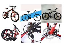 3 Spok Folding Mountain Bike 26" Wheel and 21 Gears Bicycle