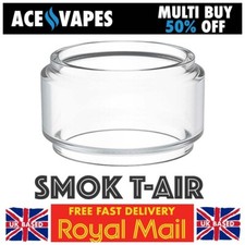SMOK T-AIR Tank Bulb Bubble Fatboy Pyrex Glass Tubes UK TPD - x1/x3 Tair