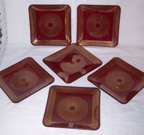 Chance glass plates - , fiesta