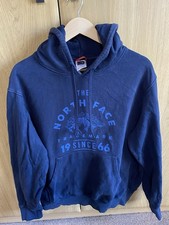 the north face hoodie mens xl Blue 