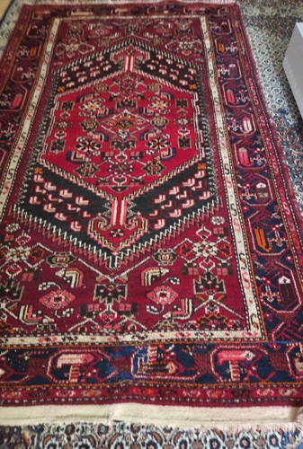 Persian carpet hand knotted
