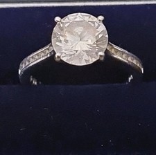 QVC Sterling Silver DQCZ Round