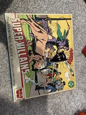 WHITMAN Puzzles Official DC Super -Villians 224 Large Piece Puzzle Complete Rare