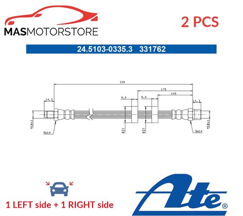 Brake hose line pipe - brake,