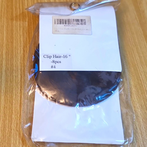 Clip human hair extensions - clip-in,