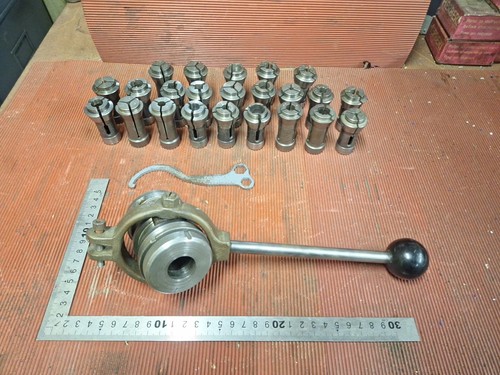 Myford collet chuck with - myford, 23