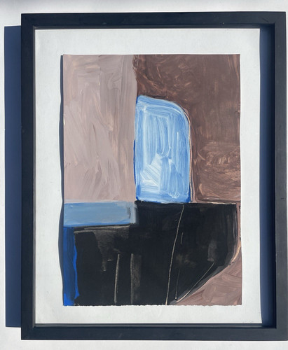 Roger hilton original painting - hilton,