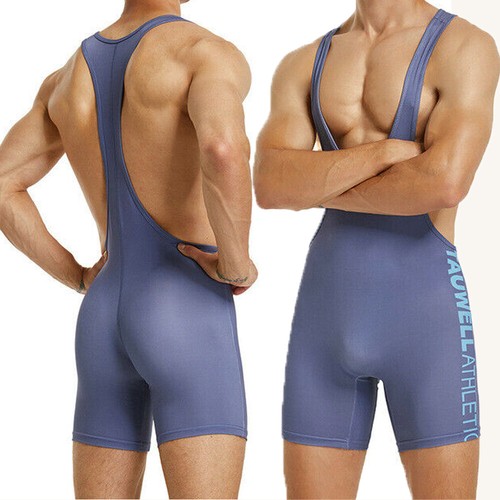 Men bodysuit wrestling - men's,