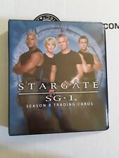 Stargate SG-1 Season 8 Card Album+ Promo Auto Card