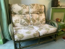 Bamboo Cane Wicker 2 Seater