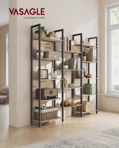 Vasagle large bookcase - large,