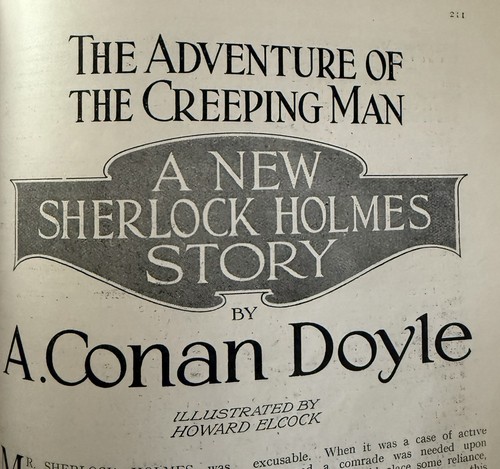 Sherlock holmes strand - holmes,