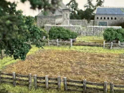 15mm wargaming terrain fence - 15mm,