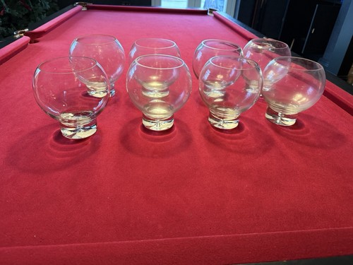 Set glass fish bowl vases - 8,