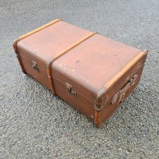 Vintage Wood-Banded Steamer