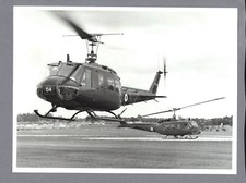 BELL UH-1 HELICOPTER LARGE VINTAGE ORIGINAL MOD PHOTO RNZAF NEW ZEALAND AIR FORC
