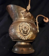 Small Vintage Hammered Brass