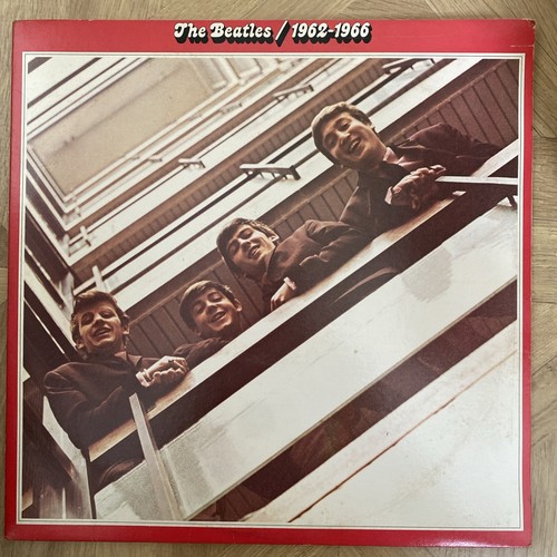 Red vinyl beatles 1962 1966 - vinyl, 1962-1966