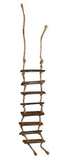 Dolls House Old Rope Ladder