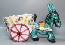 Italian Ceramic Donkey with