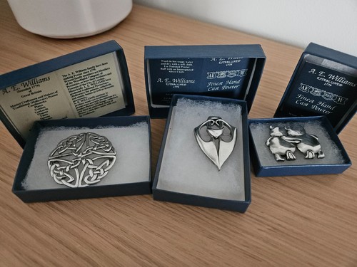 Vintage williams pewter - e,