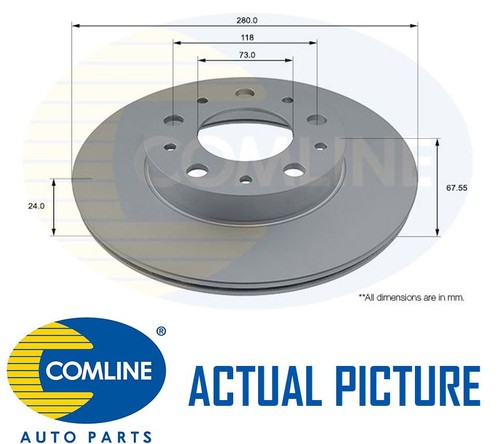 Brake discs pair - pair, front