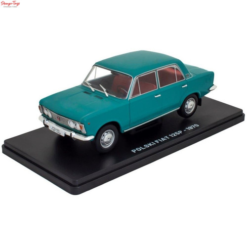 Polski fiat 125p - polski, green/blue