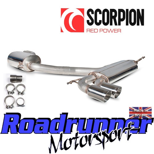Scorpion golf gti mk5 exhaust - scorpion,