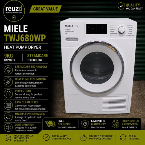 Refurbished miele tce620wp - refurbished,