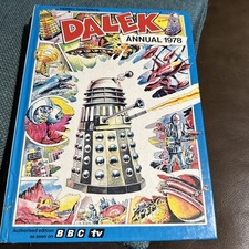 Dalek Annual 1978 Authorised Edition Bbc Tv