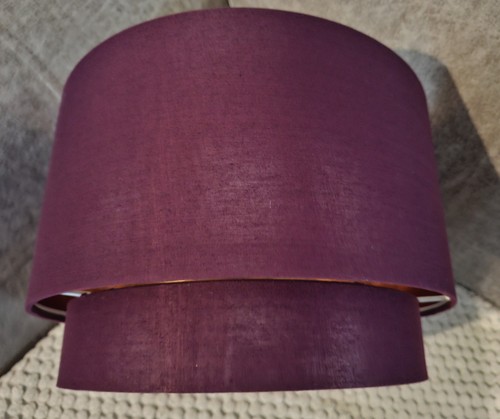 Tier purple lamp shade h20 - tier,