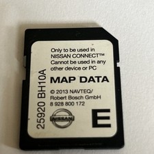 Genuine NISSAN Connect1 25920 BH10A sat nav sd card 
