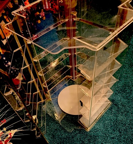 Vintage rotating acrylic - vintage,