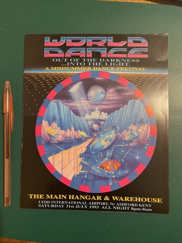 World dance foldout - flyer,