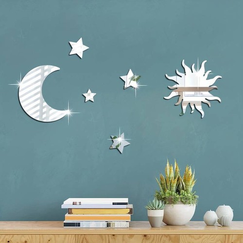 6pcs set star moon - 6pcs,